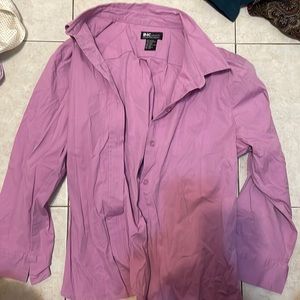 Lilac button up